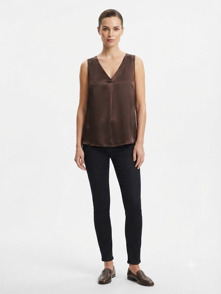 Luxe Sleeveless Blouse